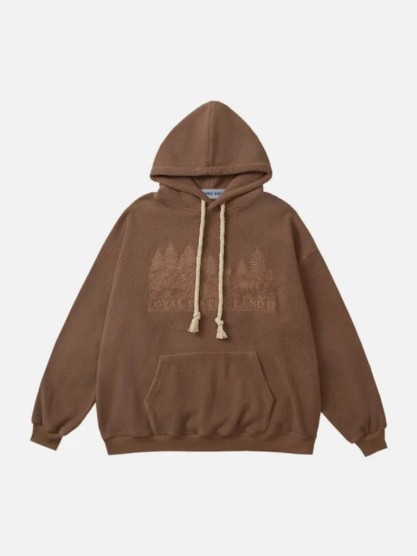 Eden Hoodie Vintage Printed Graphic Comfort Hoodie