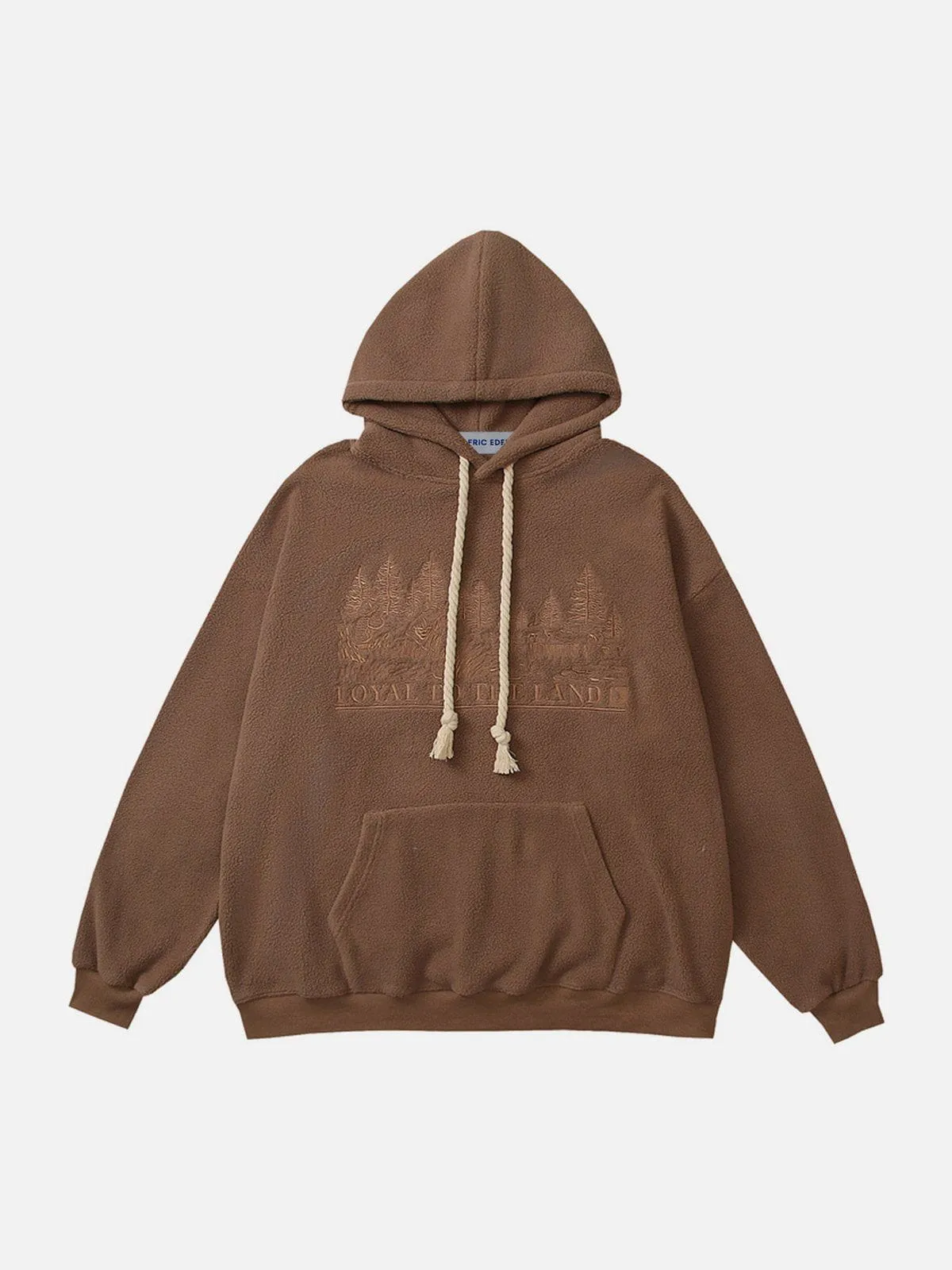 Aelfric Eden Embroidery Polar Fleece Pullover Hoodie sold by Aelfric Eden