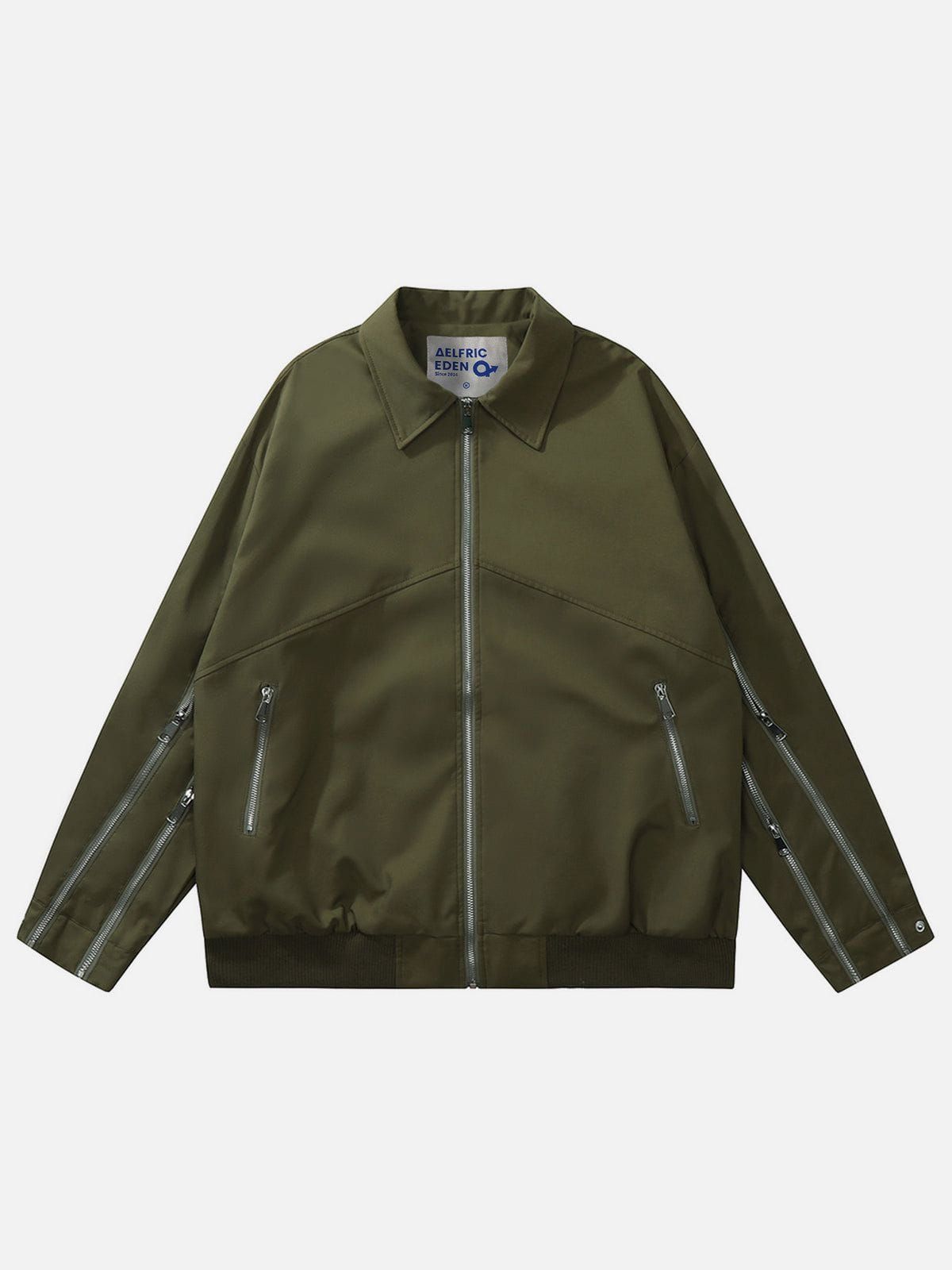 Aelfric Eden Solid Multi Zipper Jacket sold by Aelfric Eden