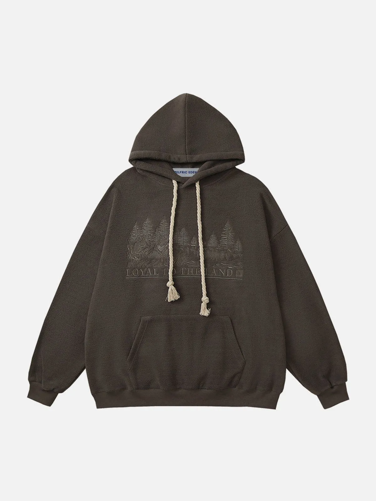 Aelfric Eden Embroidery Polar Fleece Pullover Hoodie sold by Aelfric Eden product image thumbnail 2