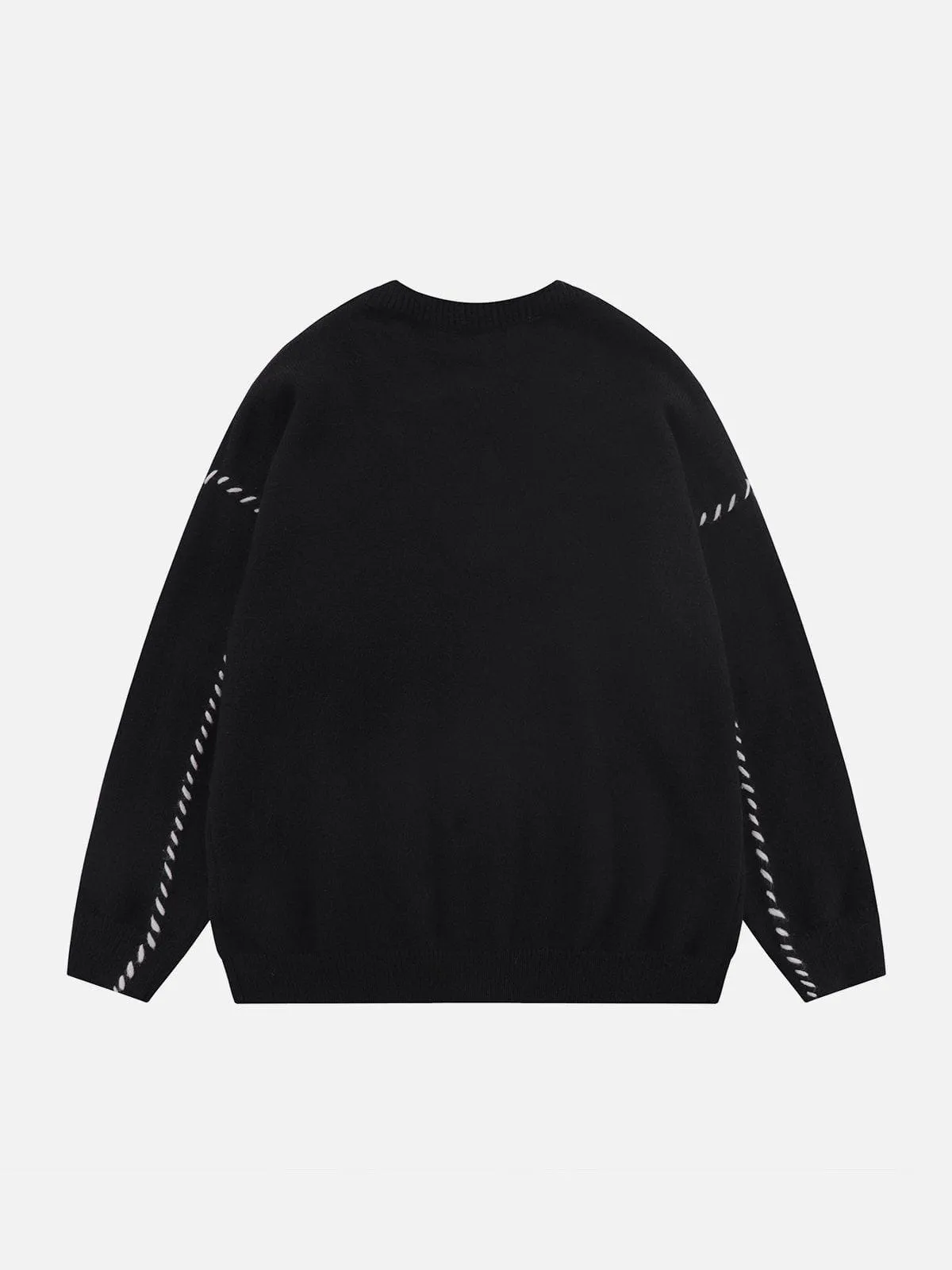 Aelfric Eden Line Weaving V-neck Cardigan sold by Aelfric Eden product image thumbnail 2