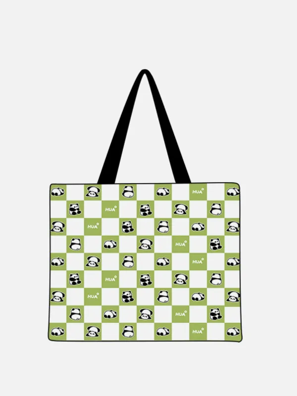 Panda Pattern Shoulder Bag sold by Aelfric Eden