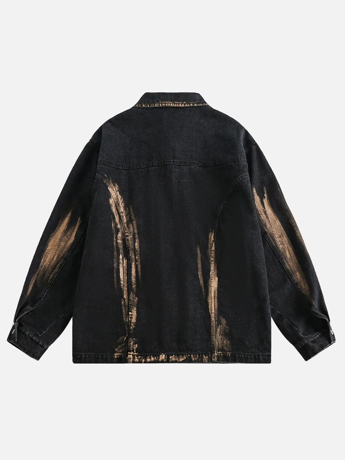 Aelfric Eden Spray Paint Washed Denim Jacket sold by Aelfric Eden product image thumbnail 2