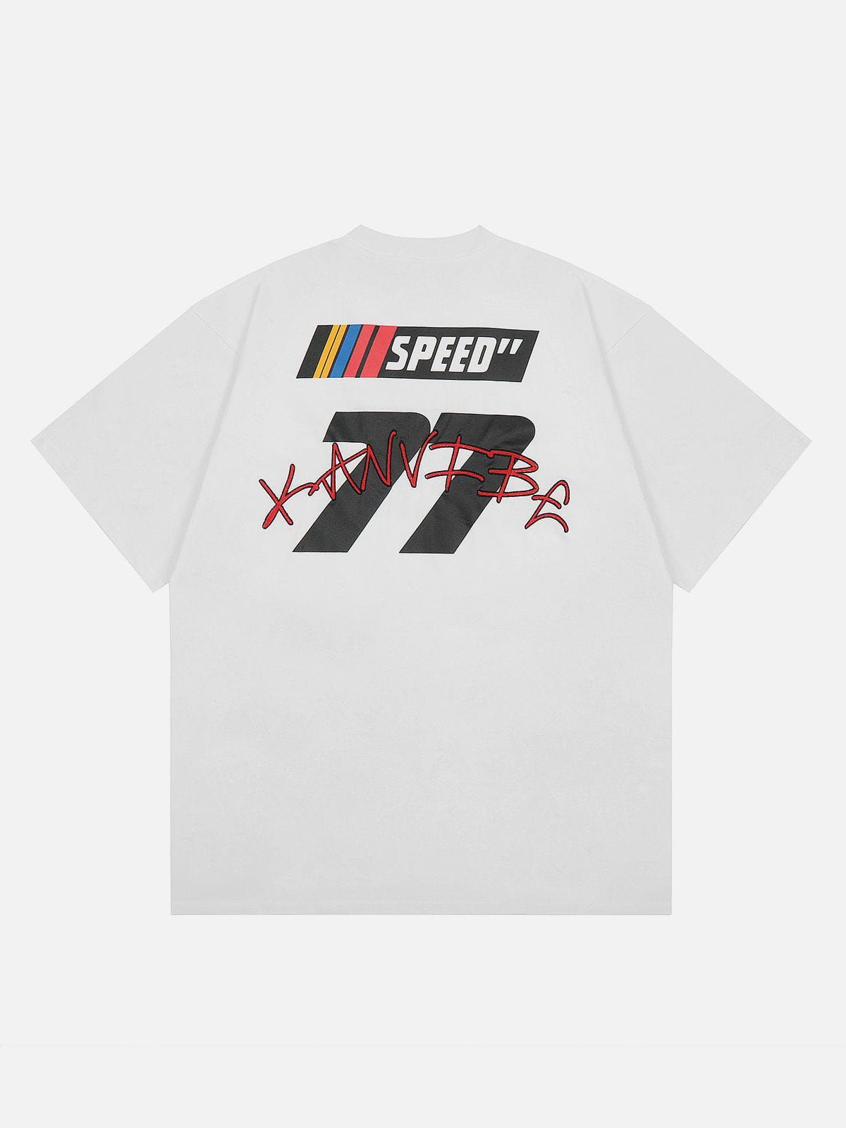 Aelfric Eden Number Print Racing Tee sold by Aelfric Eden product image thumbnail 4