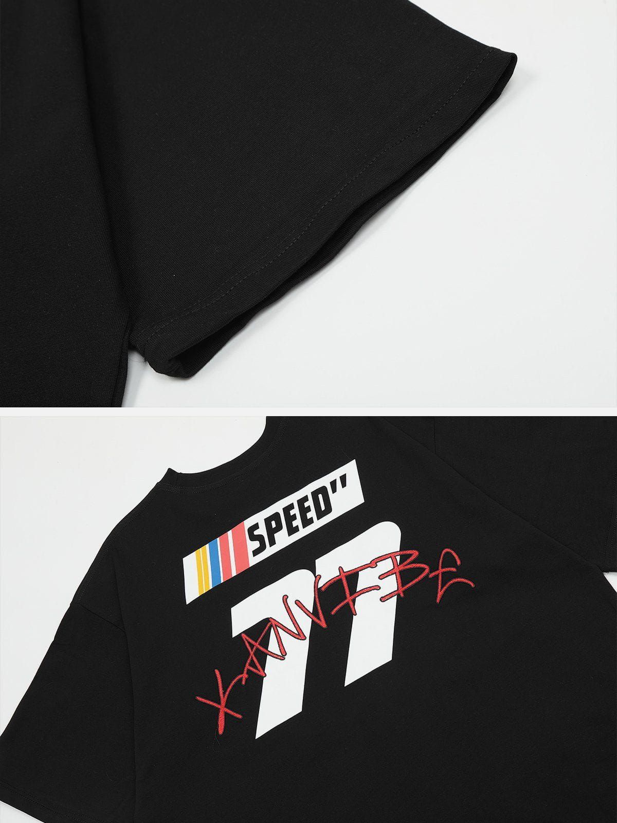 Aelfric Eden Number Print Racing Tee sold by Aelfric Eden product image thumbnail 6