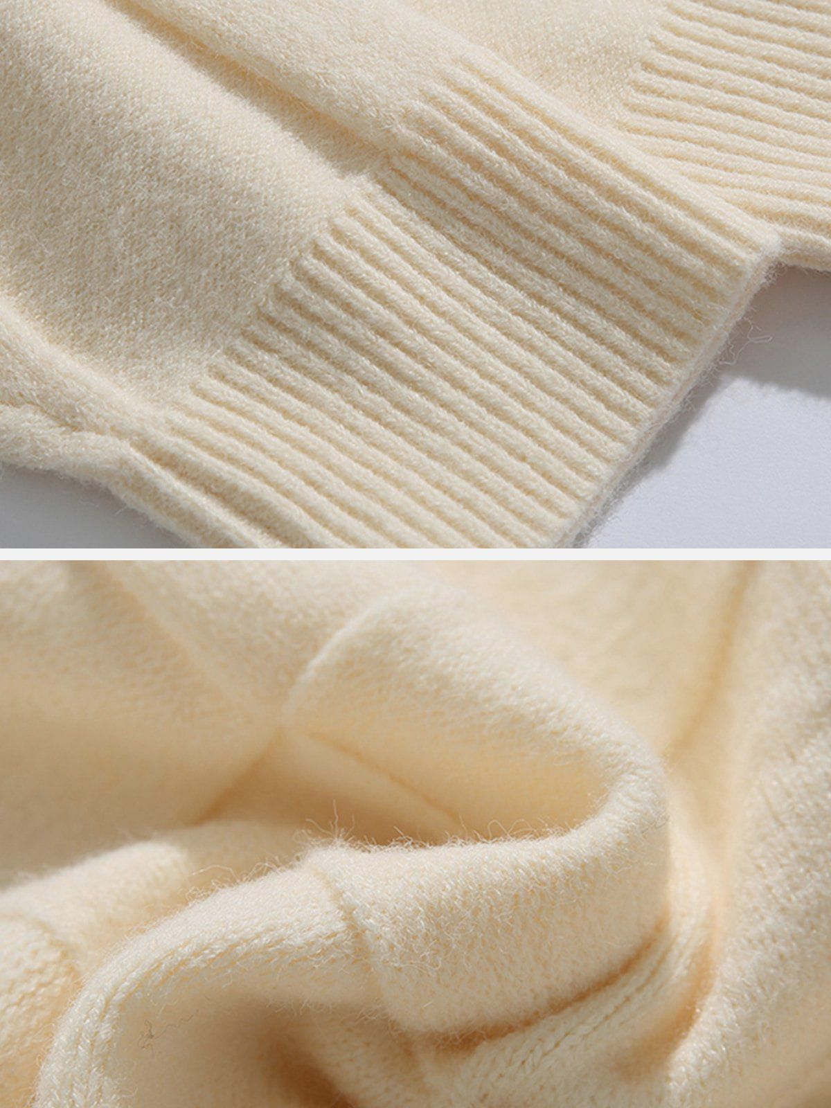 Aelfric Eden Plaid Jacquard Knit Sweater sold by Aelfric Eden product image thumbnail 5