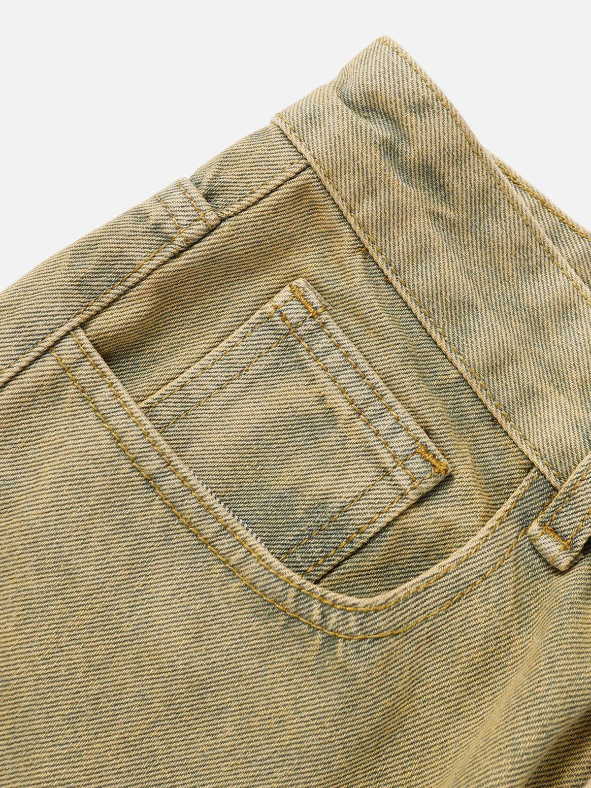 Aelfric Eden Water Pattern Washed Jeans sold by Aelfric Eden product image thumbnail 4