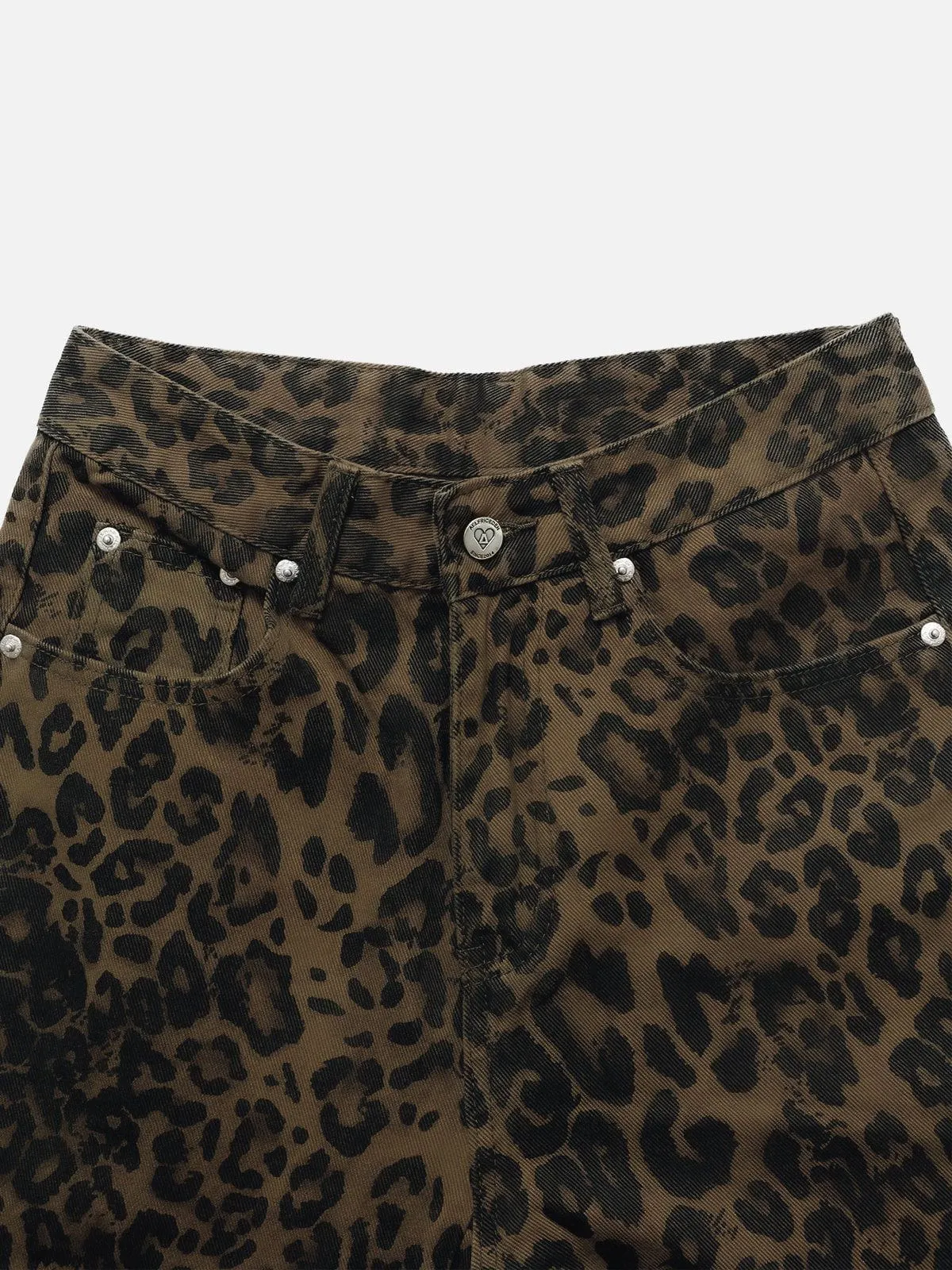 Leopard Print Jeans sold by Aelfric Eden product image thumbnail 5