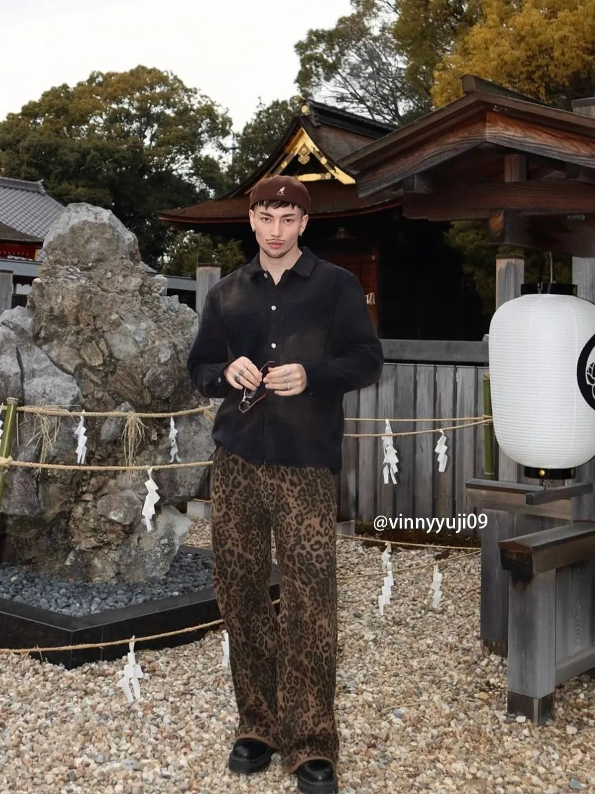 Leopard Print Jeans sold by Aelfric Eden product image thumbnail 3