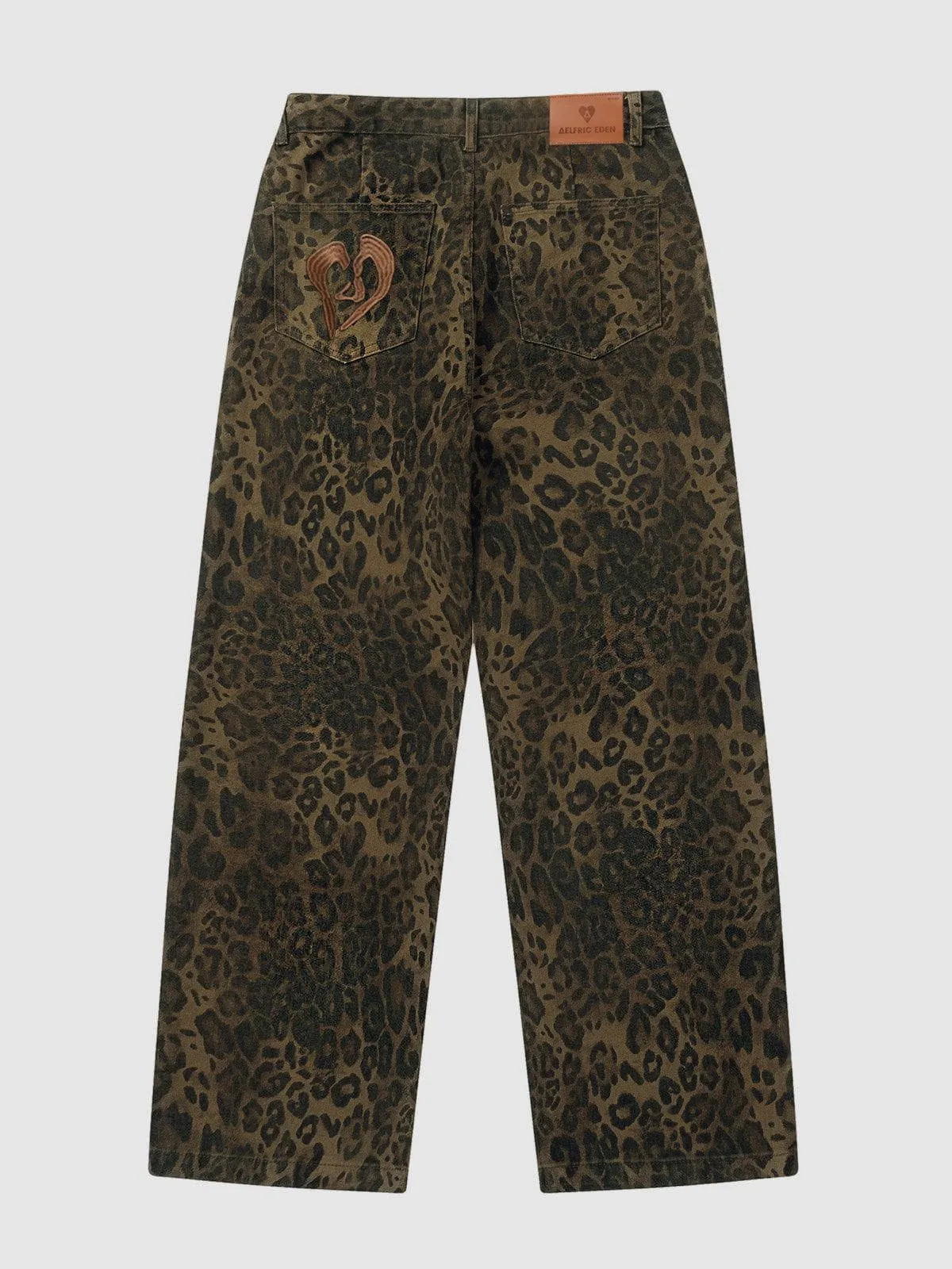 Leopard Print Jeans sold by Aelfric Eden product image thumbnail 4