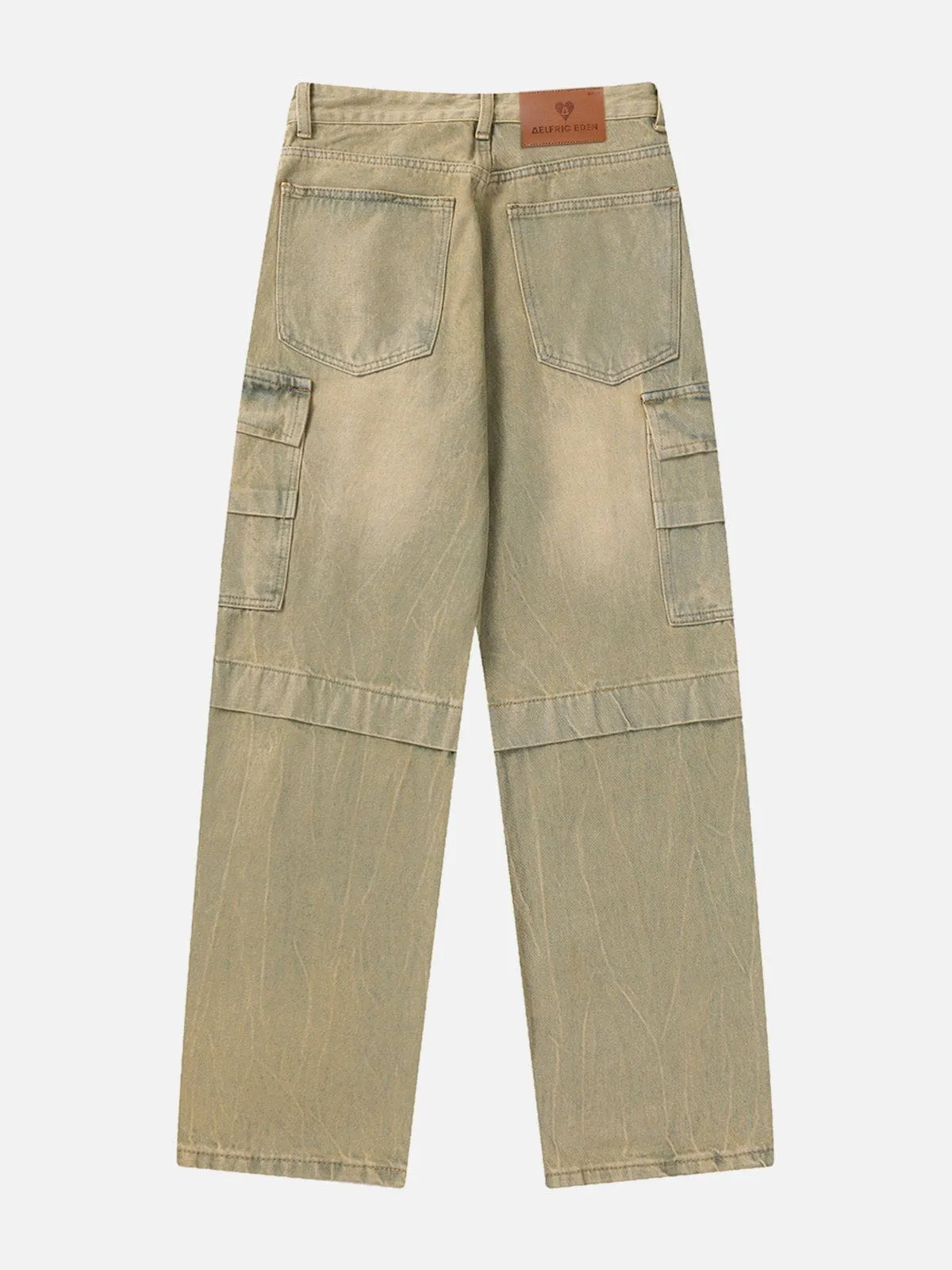Aelfric Eden Water Pattern Washed Jeans sold by Aelfric Eden product image thumbnail 3