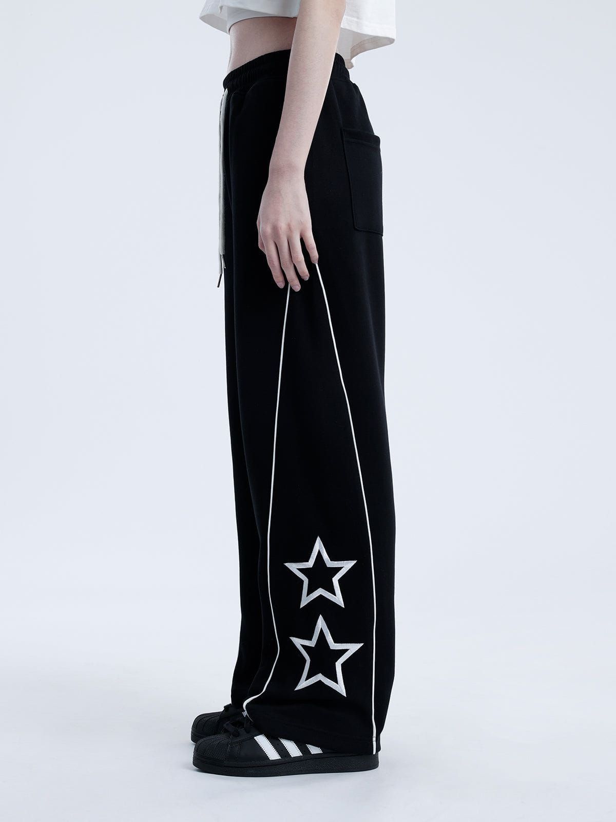 Aelfric Eden Embroidery Star Sweatpants sold by Aelfric Eden product image thumbnail 2