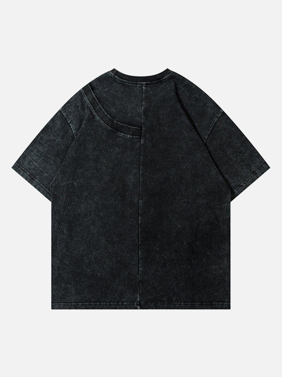 Solid Color Washed Tee sold by Aelfric Eden product image thumbnail 5