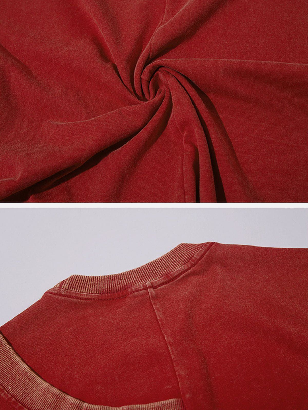 Solid Color Washed Tee sold by Aelfric Eden product image thumbnail 7