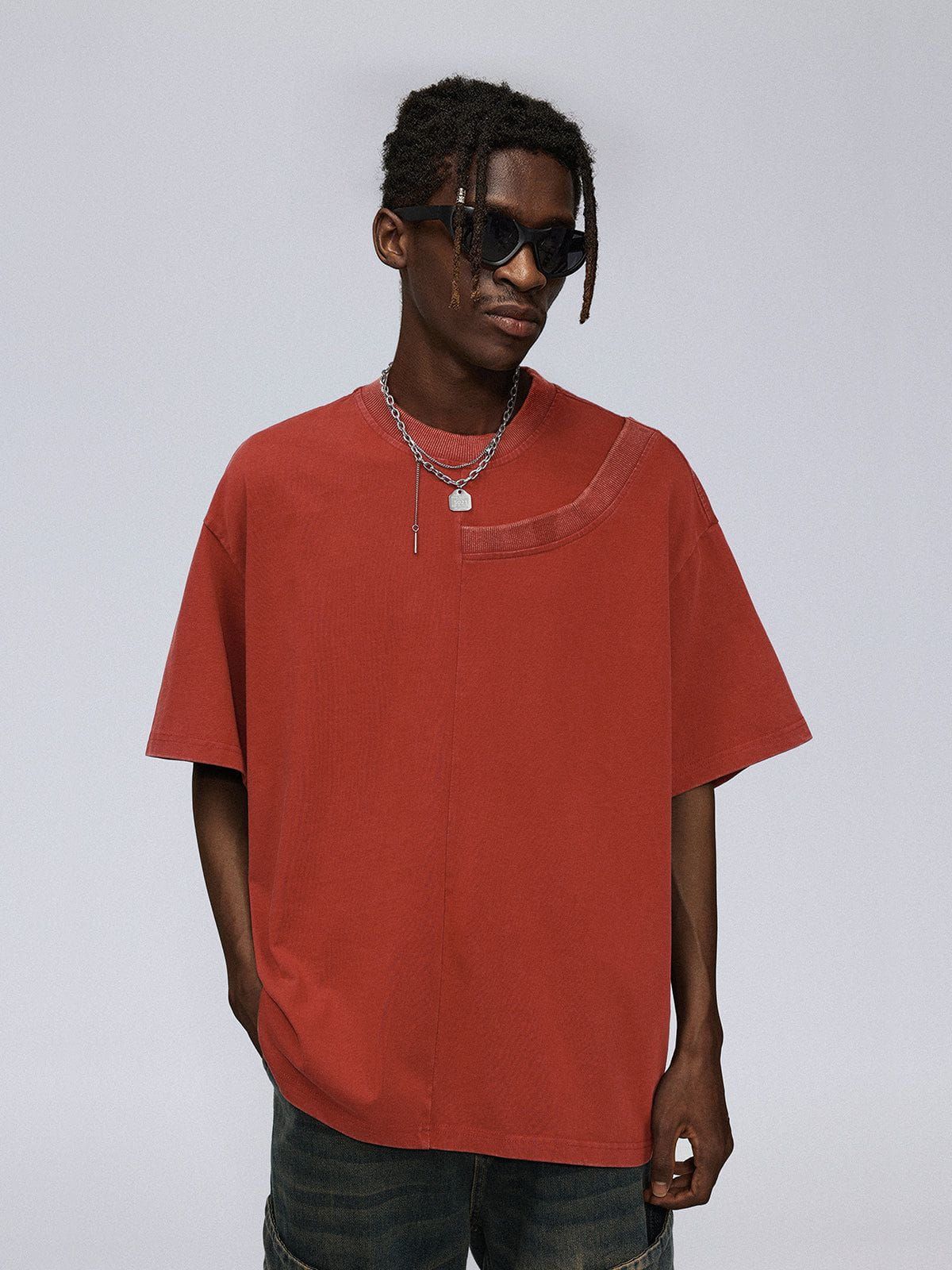 Solid Color Washed Tee sold by Aelfric Eden product image thumbnail 2