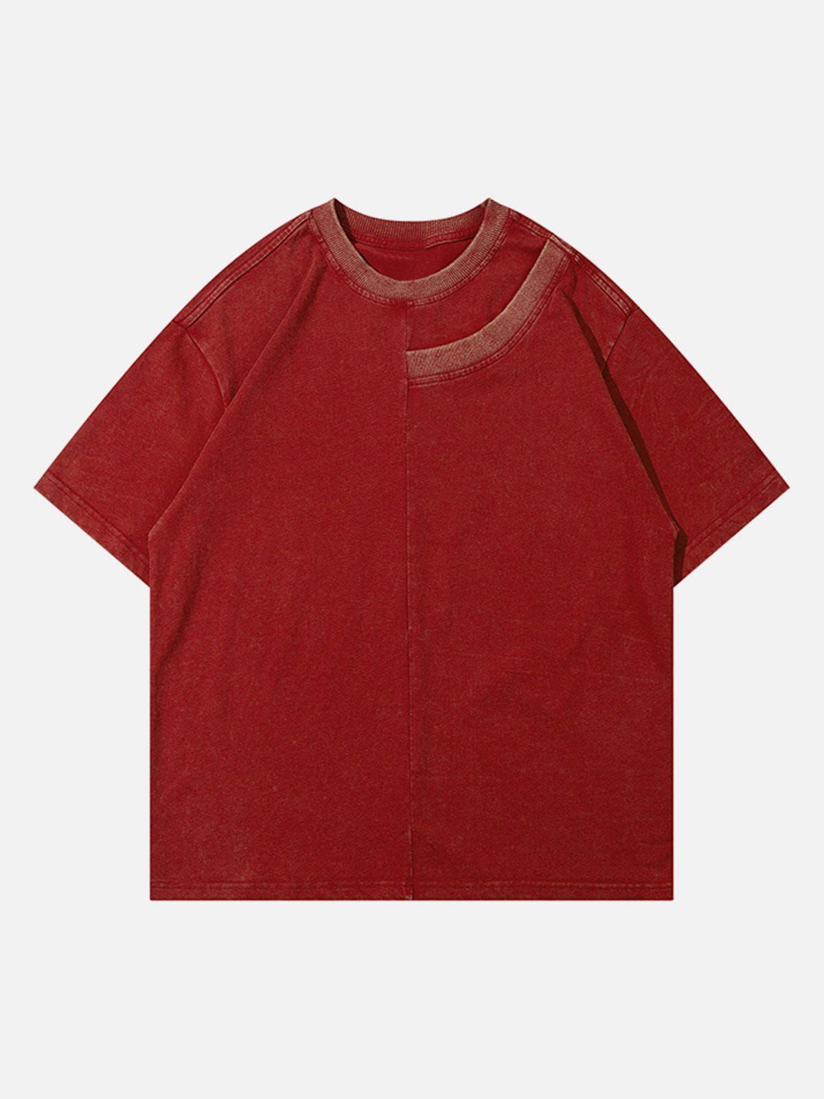 Solid Color Washed Tee sold by Aelfric Eden