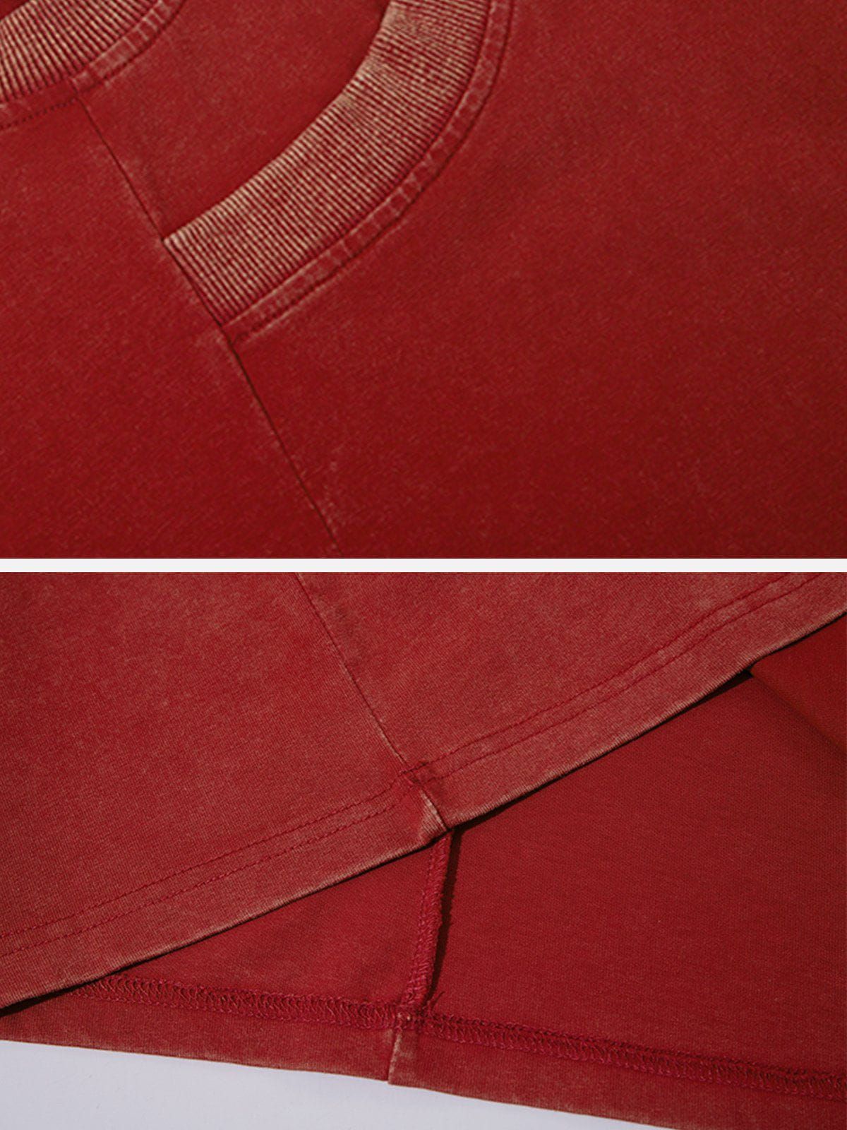 Solid Color Washed Tee sold by Aelfric Eden product image thumbnail 6