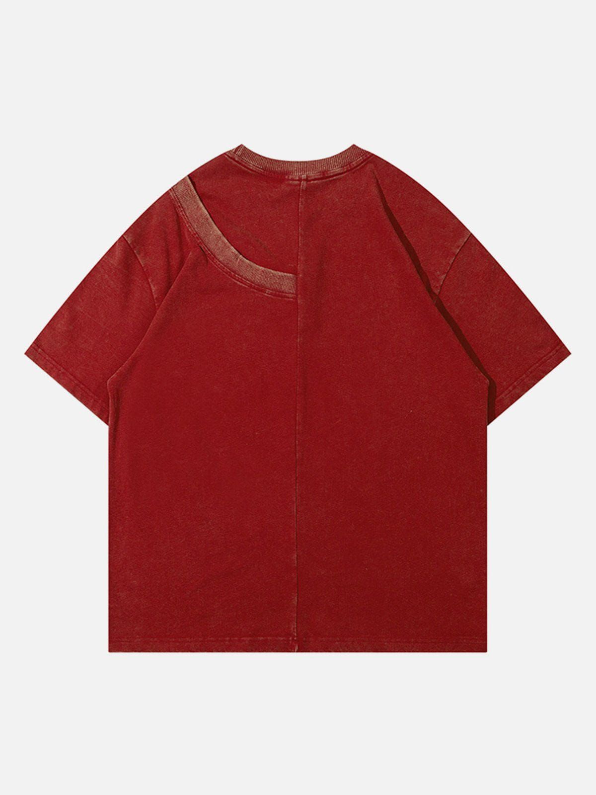 Solid Color Washed Tee sold by Aelfric Eden product image thumbnail 3