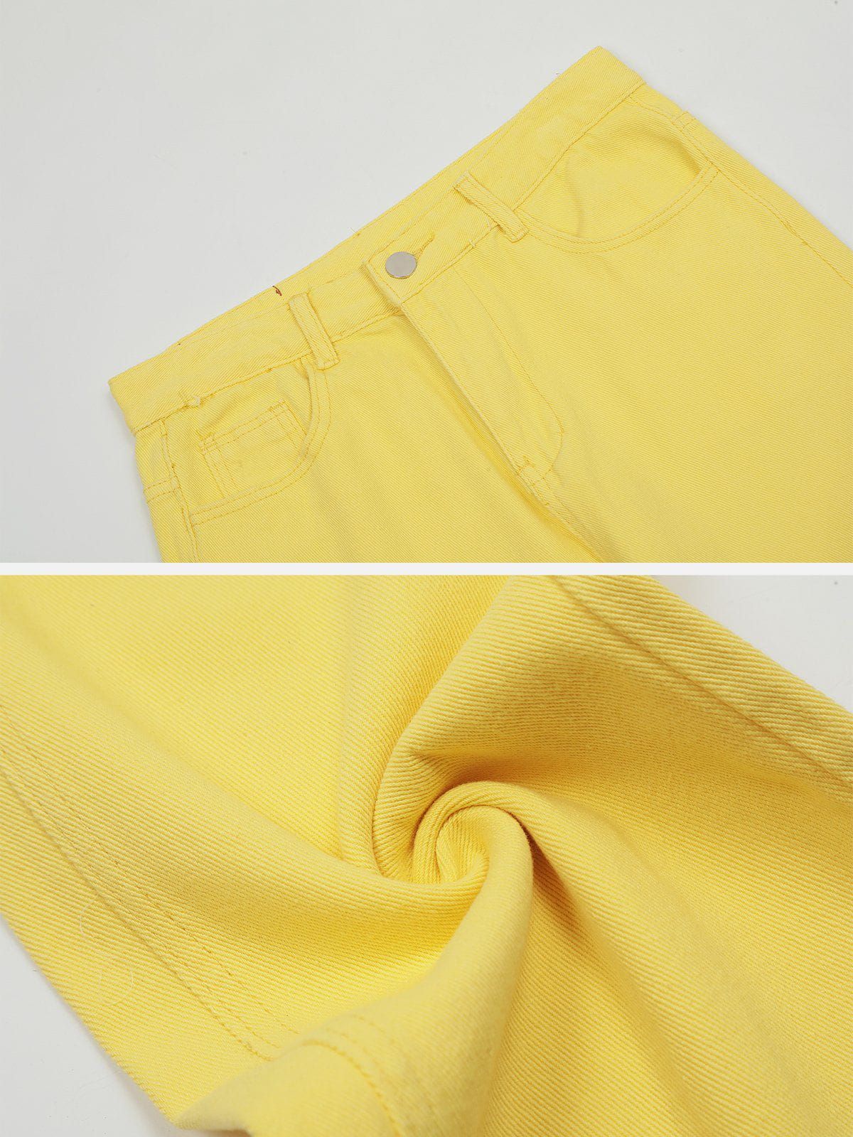 Aelfric Eden Solid Wide-leg Jeans sold by Aelfric Eden product image thumbnail 6