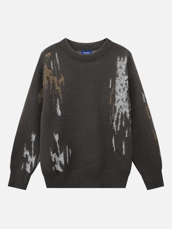 Aelfric Eden Distressed Wasteland Style Sweater | Parallel