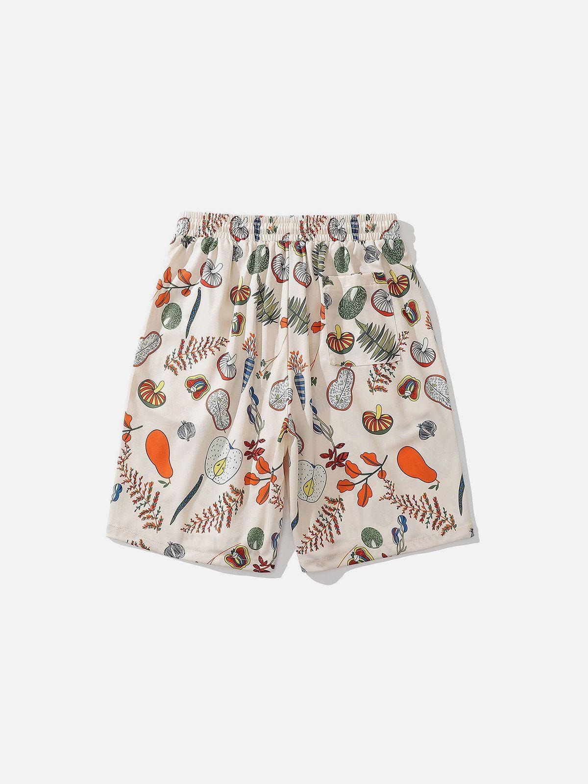 Aelfric Eden Hand Drawn Plants Shorts sold by Aelfric Eden product image thumbnail 2