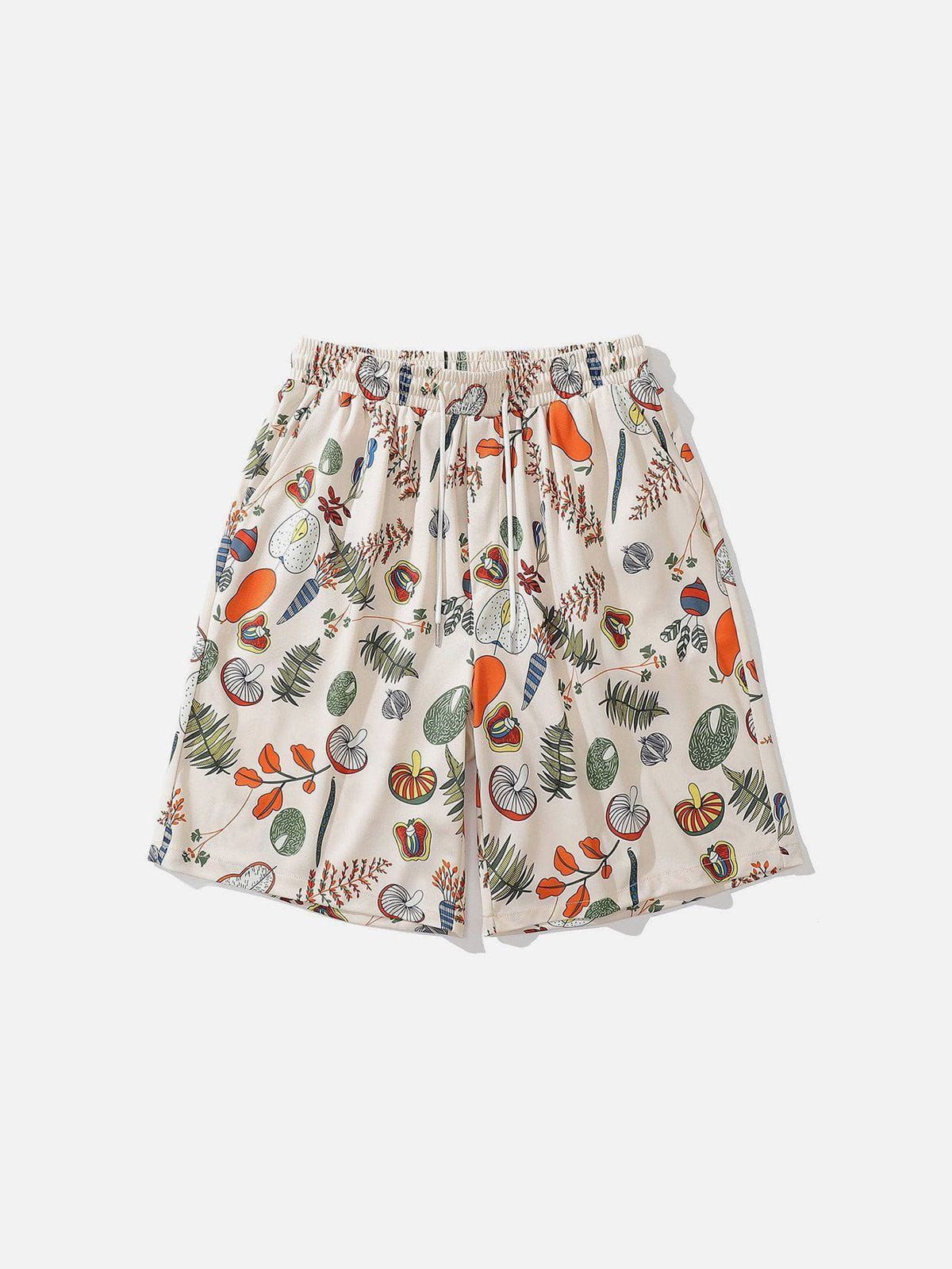 Aelfric Eden Hand Drawn Plants Shorts sold by Aelfric Eden