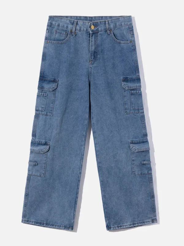 Aelfric Eden Multi Pocket Cargo Jeans sold by Aelfric Eden