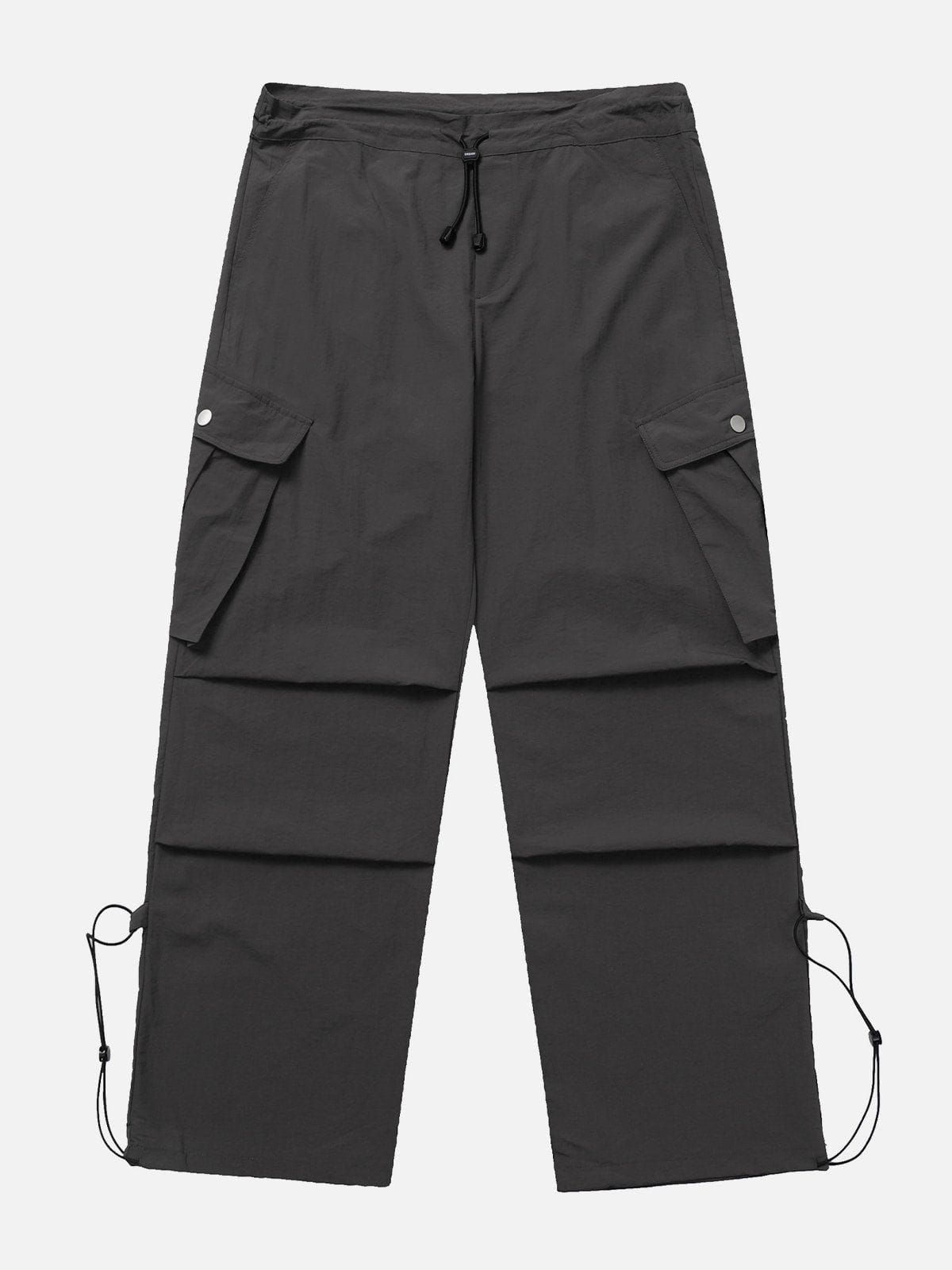Aelfric Eden Solid Wrinkle Drawstring Cargo Pants sold by Aelfric Eden product image thumbnail 2