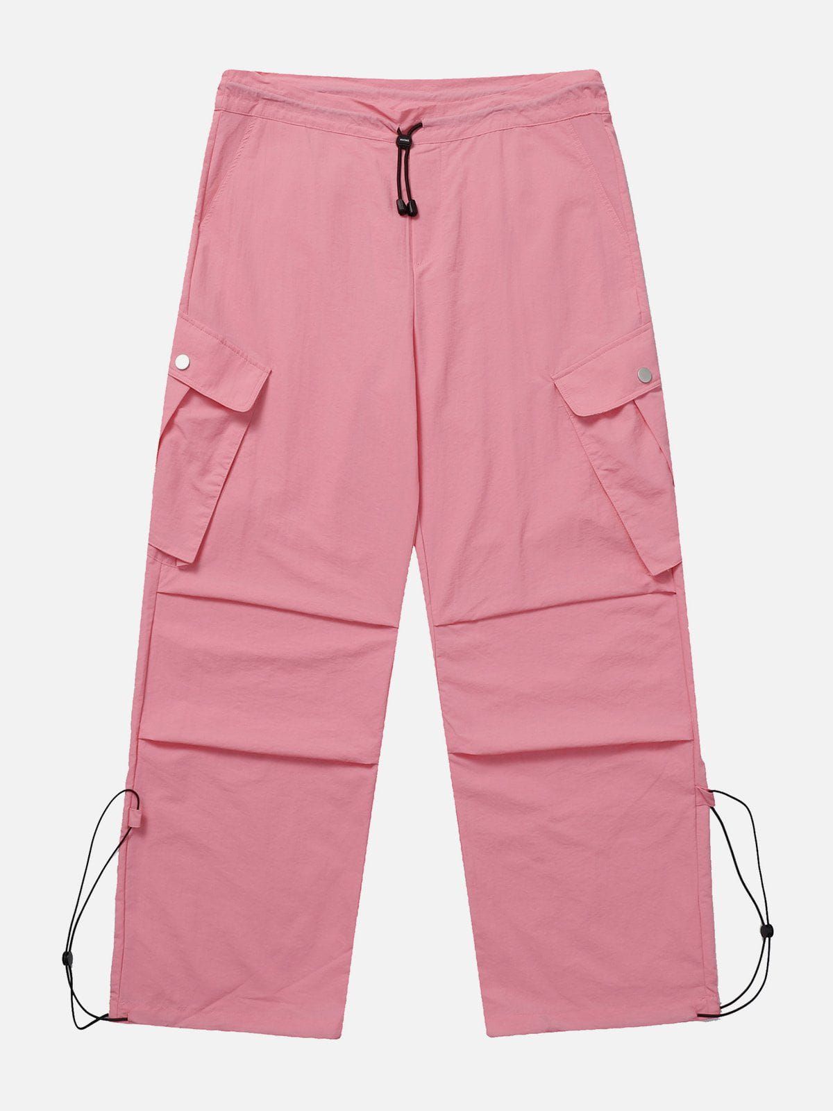 Aelfric Eden Solid Wrinkle Drawstring Cargo Pants sold by Aelfric Eden product image thumbnail 4