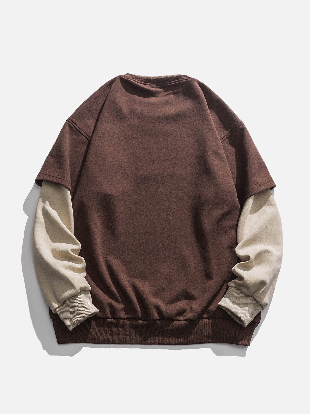 Aelfric Eden Patchwork Flocking Sweatshirt sold by Aelfric Eden product image thumbnail 4