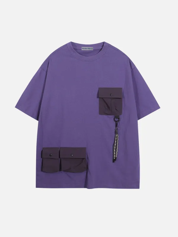 Aelfric Eden Patchwork Pocket Tee sold by Aelfric Eden