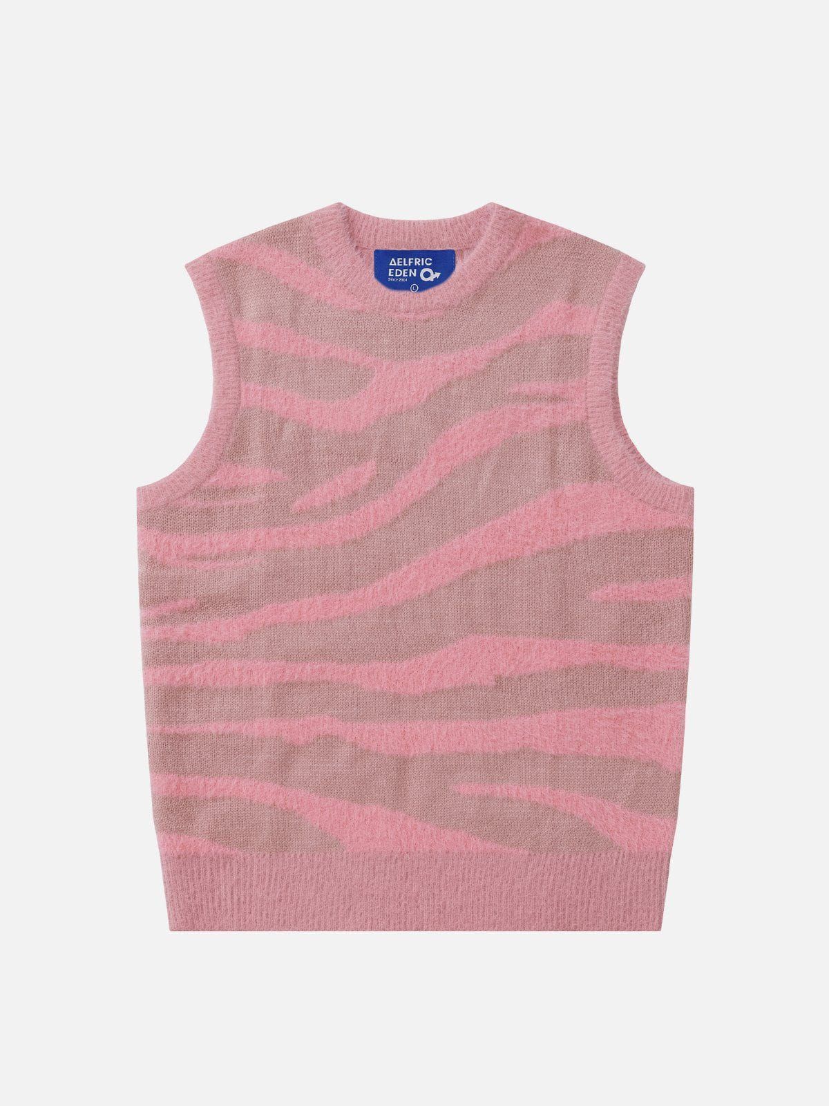 Aelfric Eden Zebra Pattern Sweater Vest sold by Aelfric Eden product image thumbnail 2