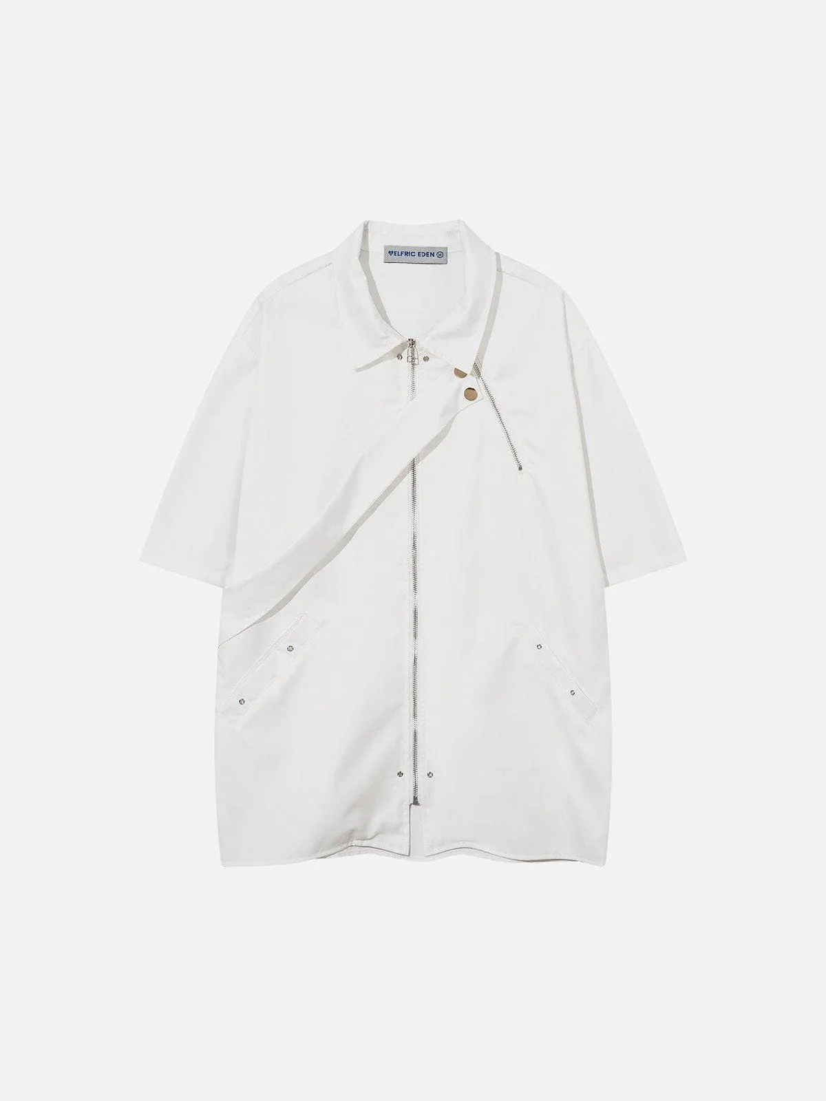 Aelfric Eden Zip Up Short Sleeve Shirt sold by Aelfric Eden product image thumbnail 2