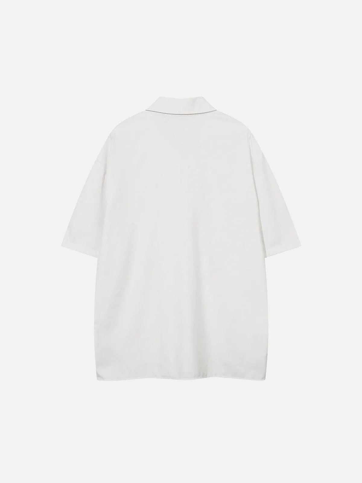 Aelfric Eden Zip Up Short Sleeve Shirt sold by Aelfric Eden product image thumbnail 3