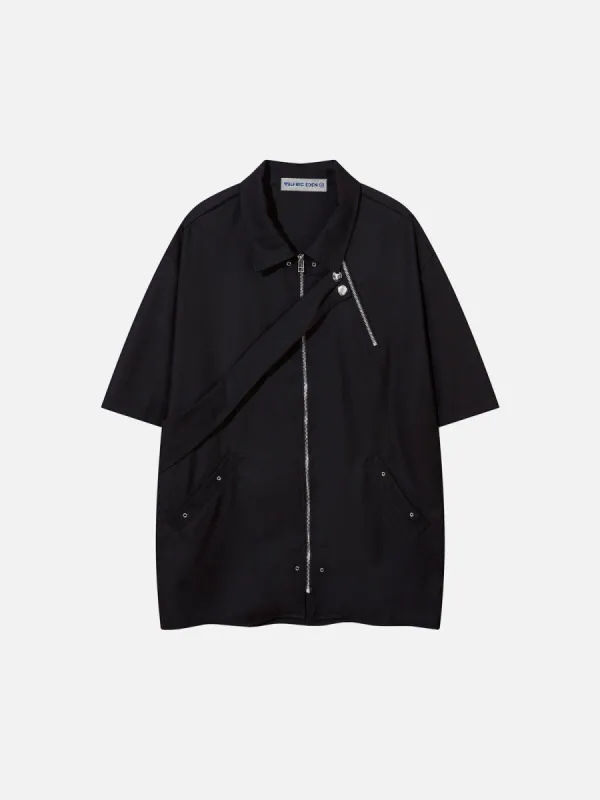 Aelfric Eden Zip Up Short Sleeve Shirt sold by Aelfric Eden