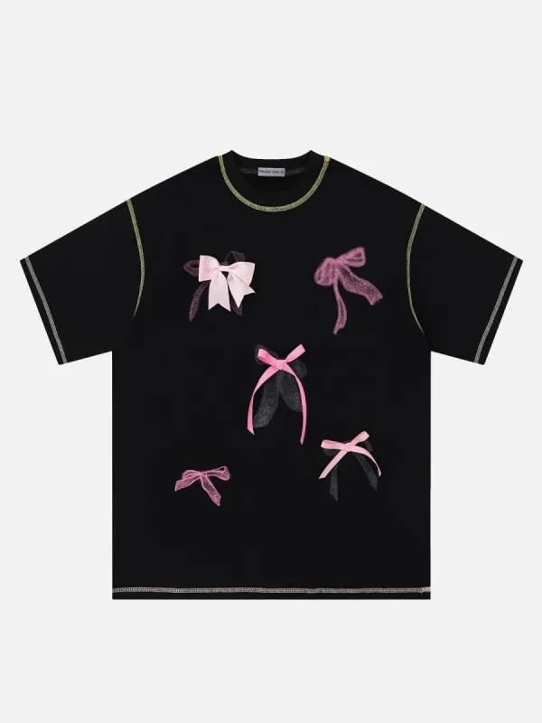 Aelfric Eden Multi Bow Tie Tee sold by Aelfric Eden