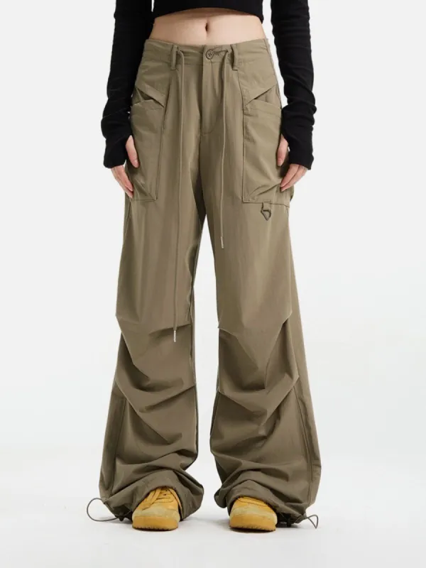 Aelfric Eden Cut Out Pocket Wrinkle Cargo Pants sold by Aelfric Eden