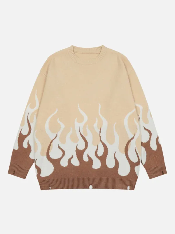 Aelfric Eden Double Flame Knit Sweater sold by Aelfric Eden