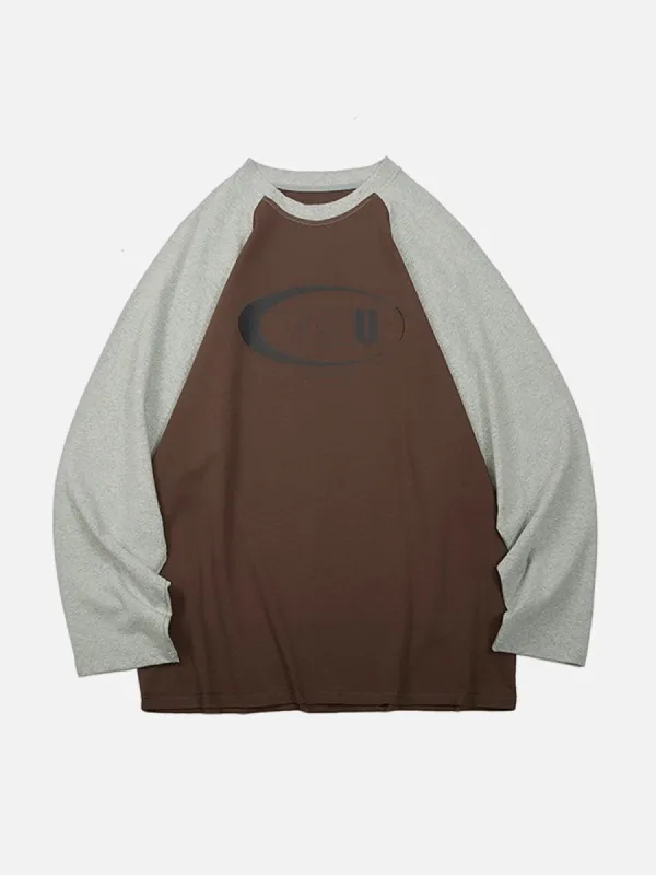 Aelfric Eden Color Block Raglan Sweatshirt sold by Aelfric Eden