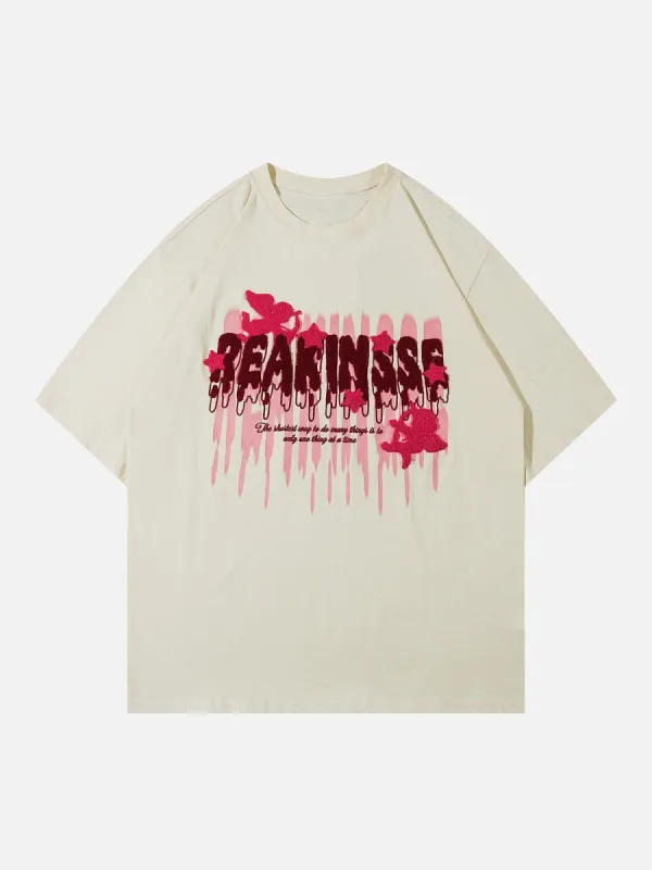 Aelfric Eden Stars Flocking Pattern Tee sold by Aelfric Eden