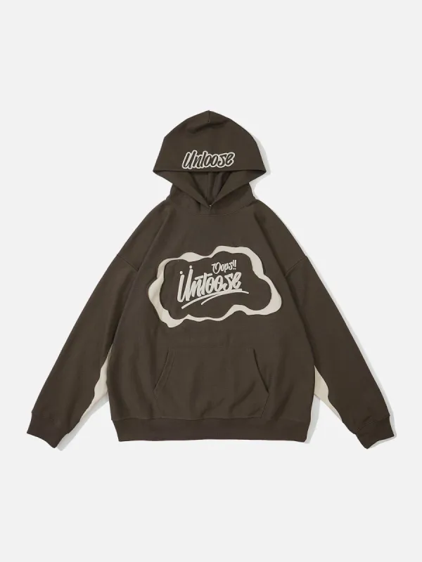 Aelfric Eden Foam Print Ripped Hoodie sold by Aelfric Eden