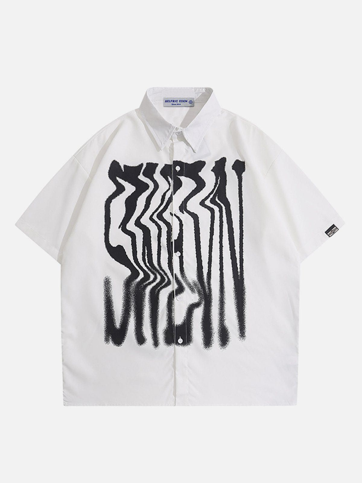 Aelfric Eden Doodle Line Short Sleeve Shirts sold by Aelfric Eden