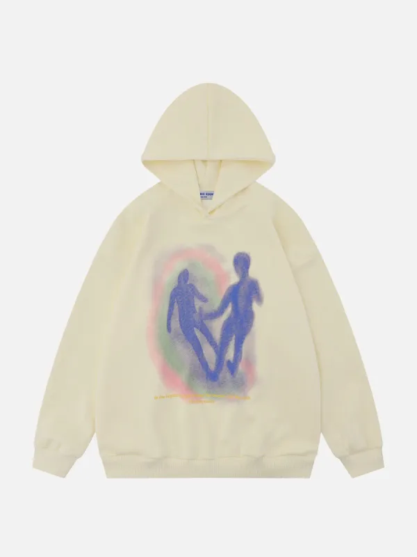 Aelfric Eden Vintage Shadow Print Hoodie sold by Aelfric Eden