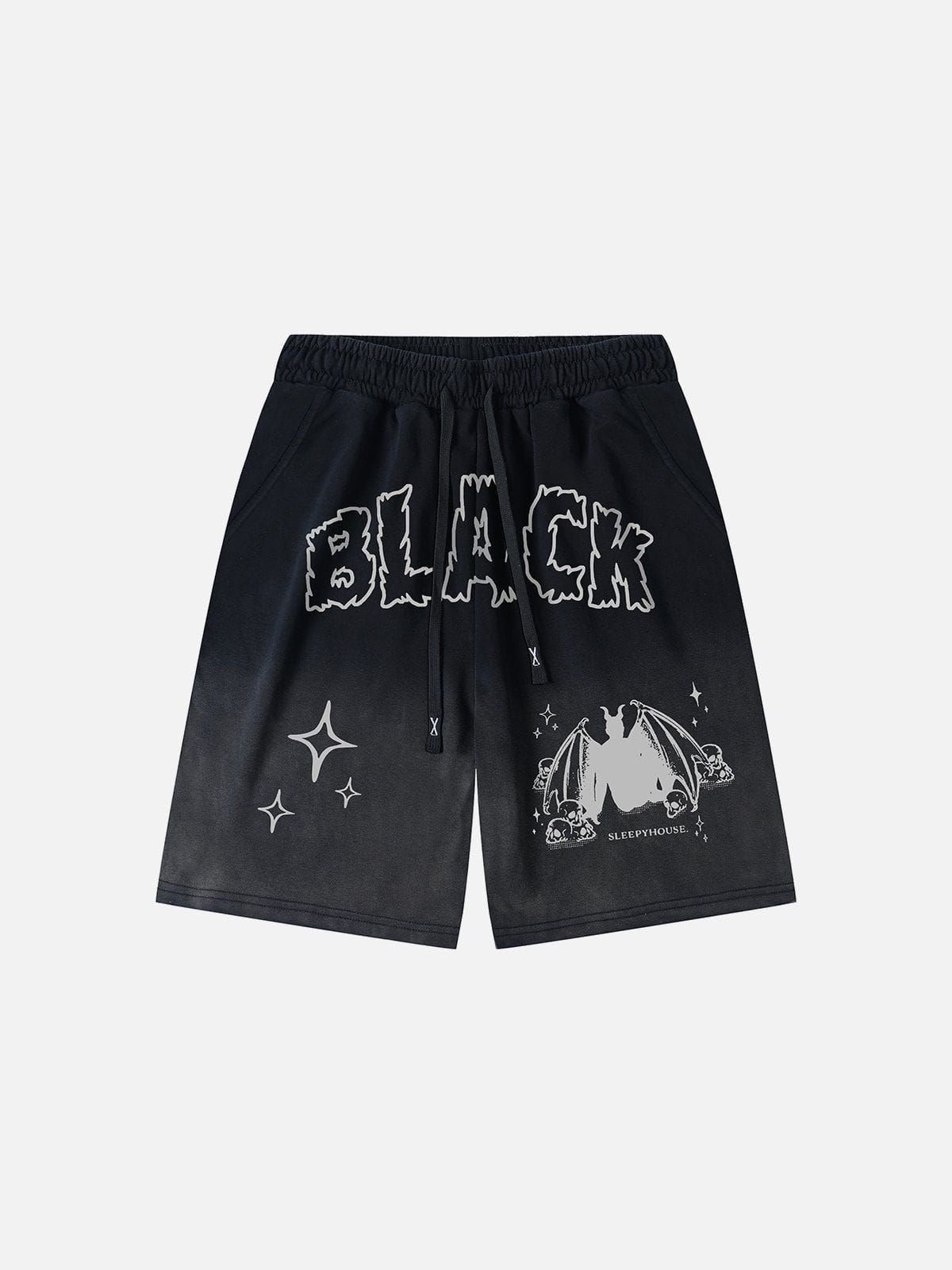 Aelfric Eden Letter Graffiti Print Shorts sold by Aelfric Eden
