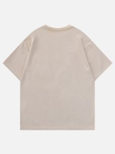 Aelfric Eden Flocking Flower Suede Tee sold by Aelfric Eden