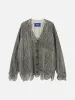 Aelfric Eden Washed Distressed Cardigan sold by Aelfric Eden