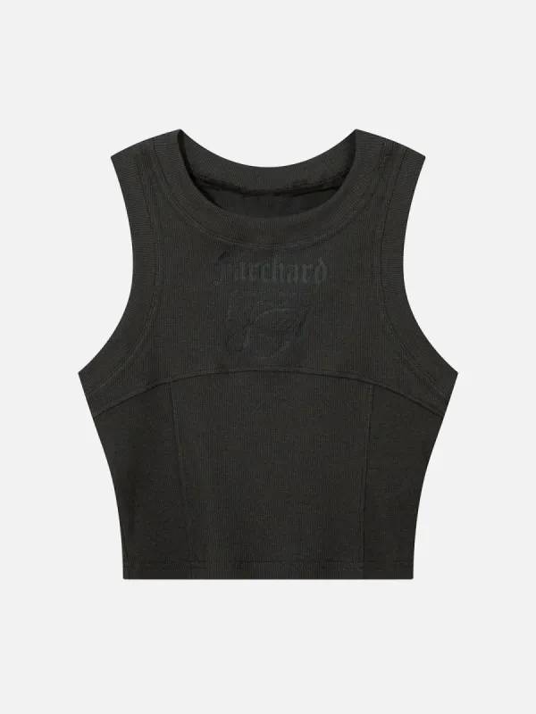 Aelfric Eden Butterfly Print Knitting Tank Top sold by Aelfric Eden