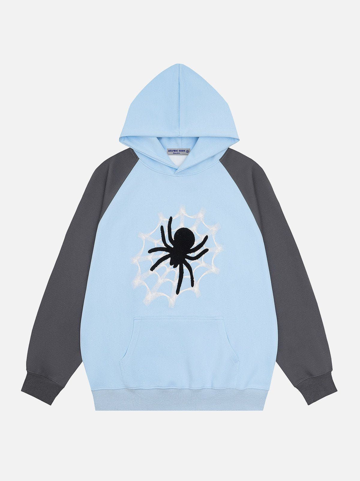 Aelfric Eden Patchwork Spider Print Hoodie sold by Aelfric Eden product image thumbnail 4