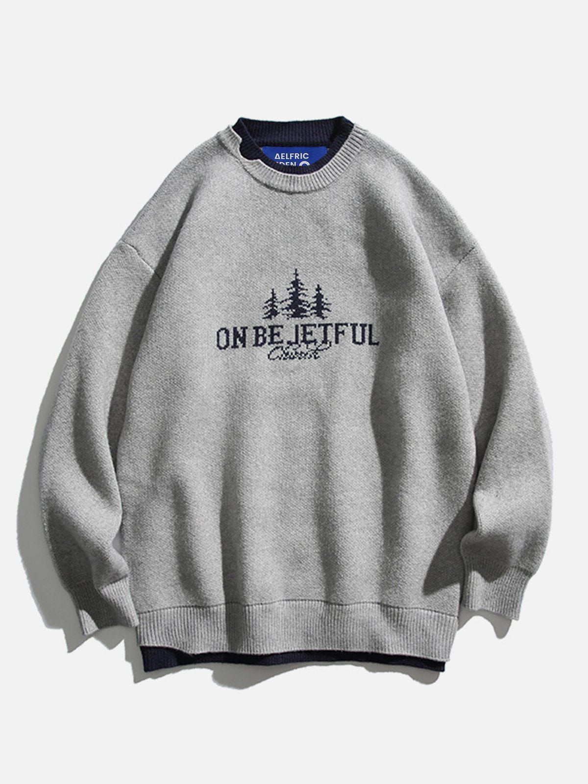 Aelfric Eden Letter Print Sweater sold by Aelfric Eden