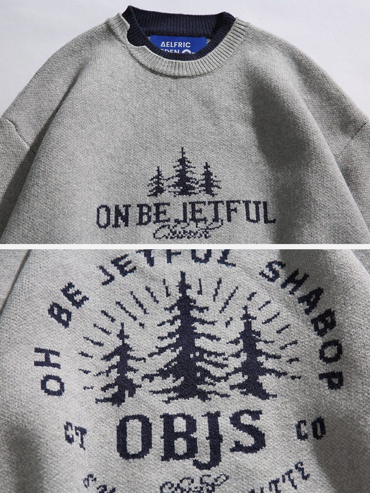 Aelfric Eden Letter Print Sweater sold by Aelfric Eden product image thumbnail 4